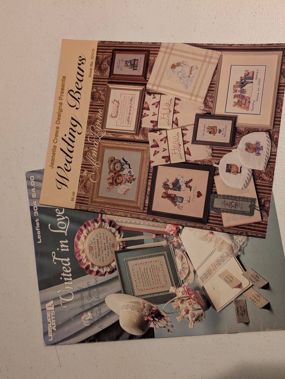 BeLoved Cross Stitch Pattern Book Pages - Black & White